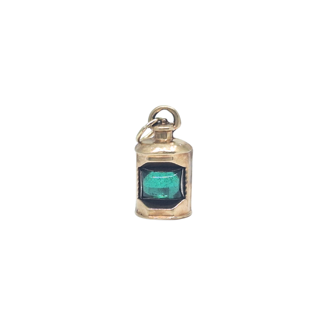 9ct Yellow Gold Lantern Charm