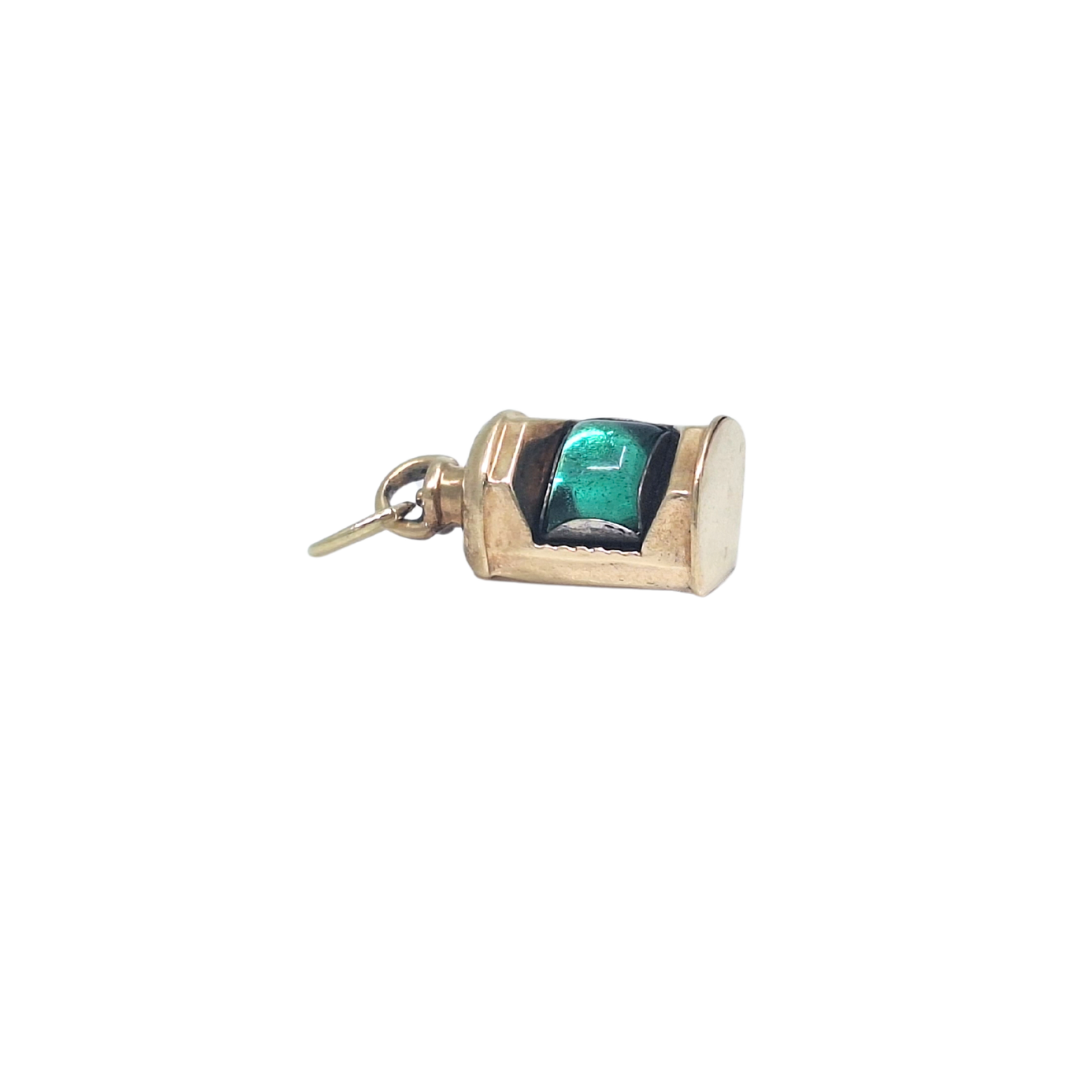 9ct Yellow Gold Lantern Charm