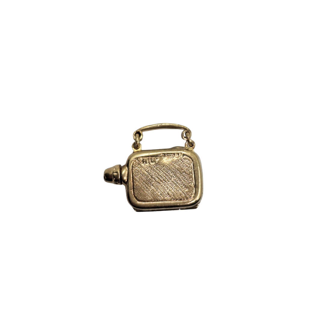 9ct Yellow Gold Opening Cine Camera Charm