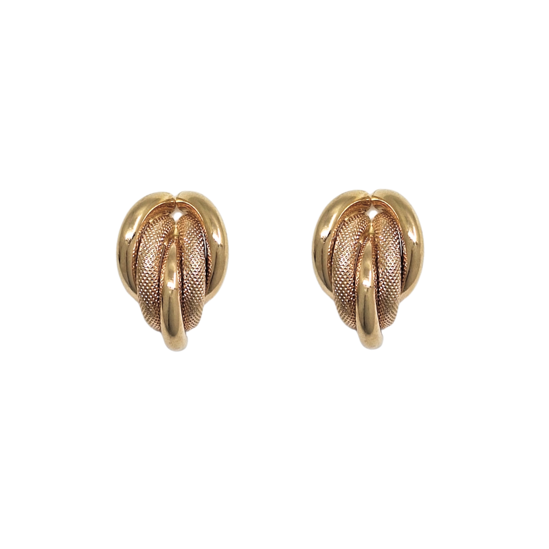 9ct Yellow Gold Drop Earrings