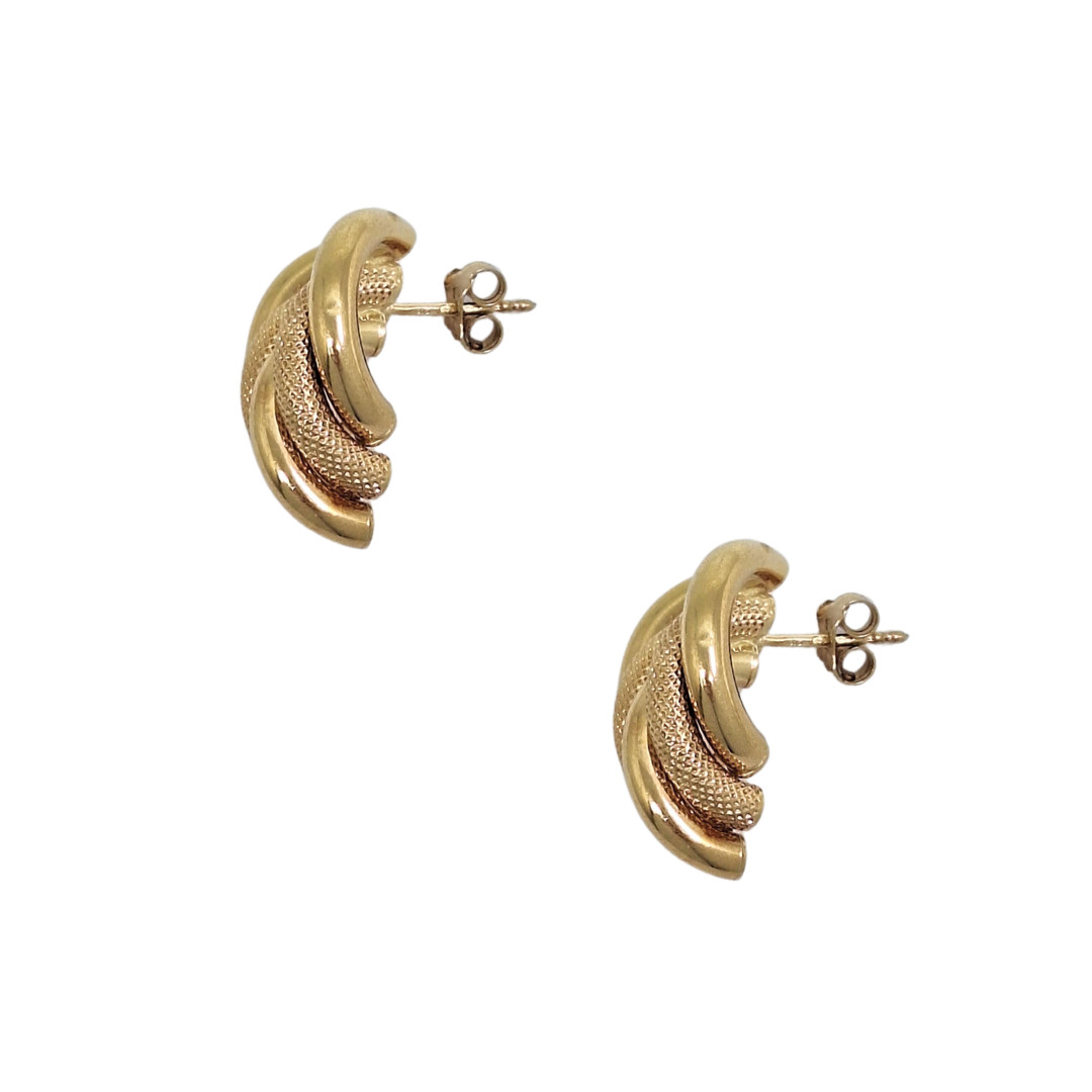 9ct Yellow Gold Drop Earrings