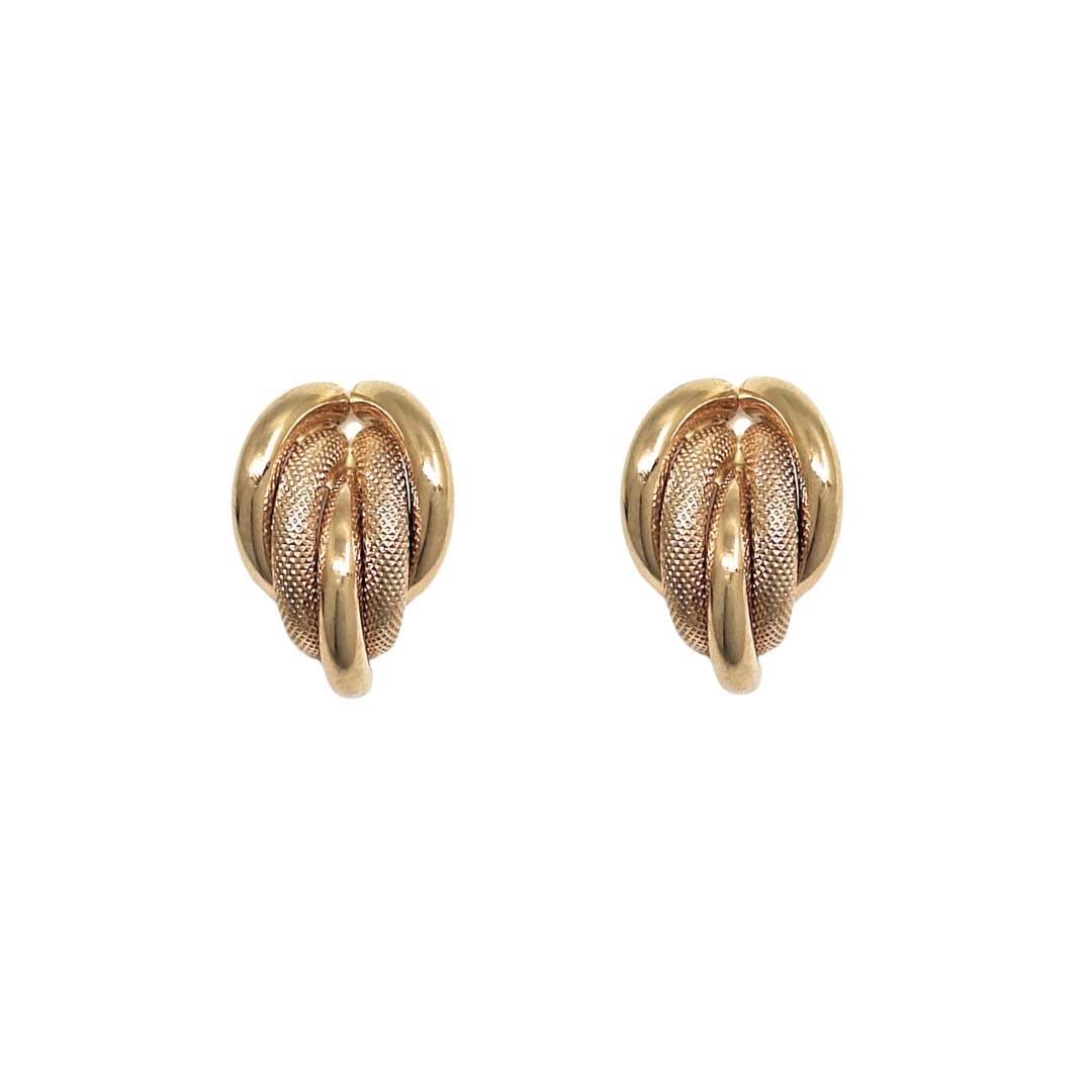 9ct Yellow Gold Drop Earrings