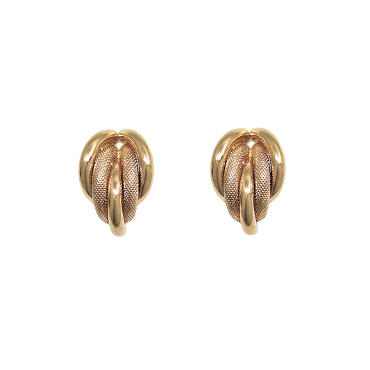 9ct Yellow Gold Drop Earrings