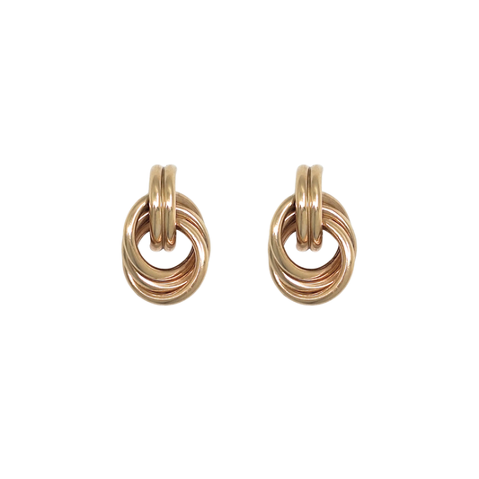 9ct Yellow Gold Drop Earrings