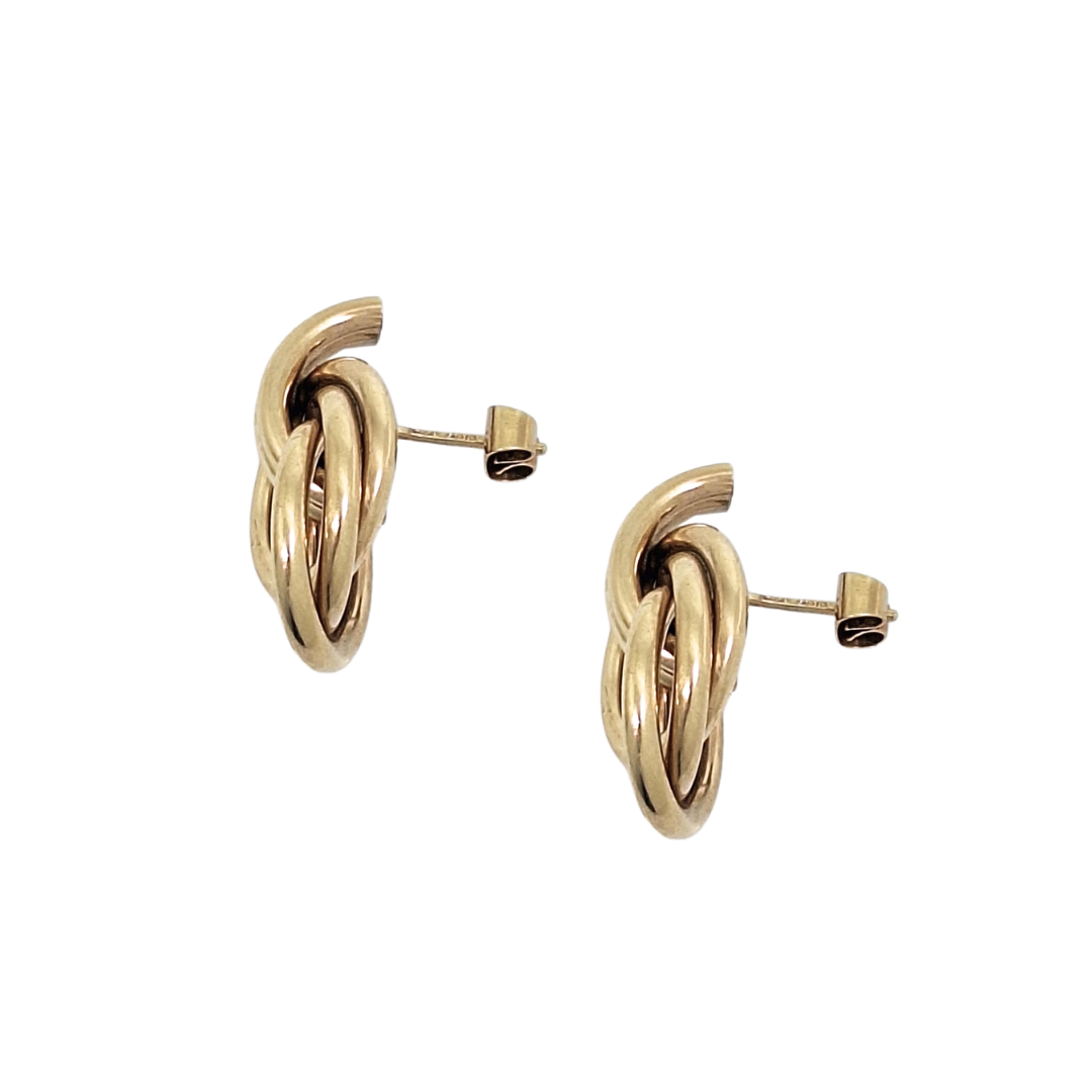 9ct Yellow Gold Drop Earrings