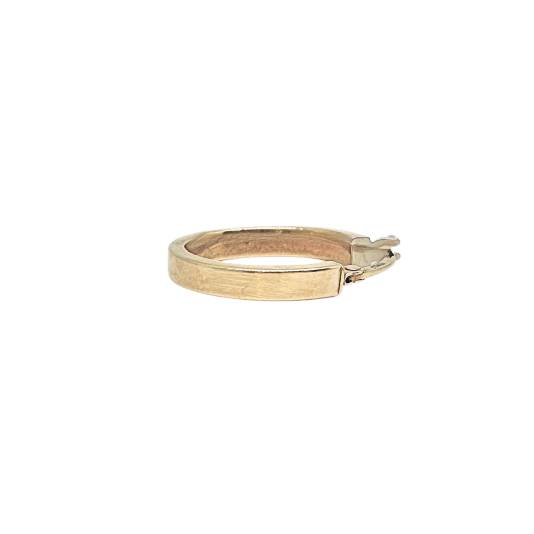 9ct Yellow Gold Hoop Earrings