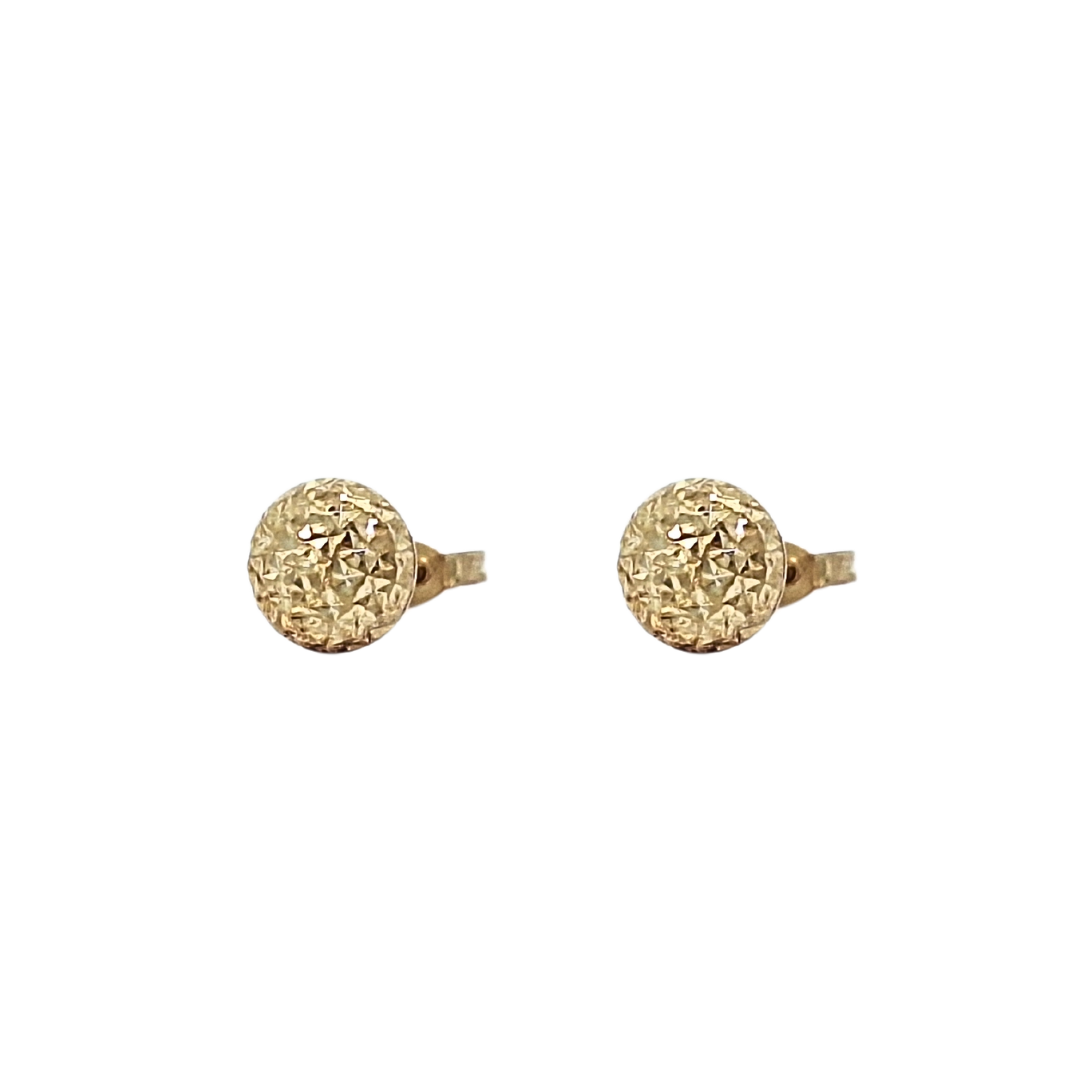 9ct Yellow Gold Stud Earrings