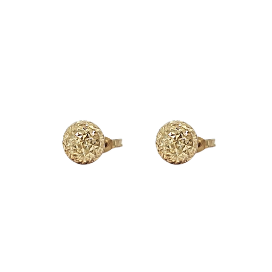 9ct Yellow Gold Stud Earrings