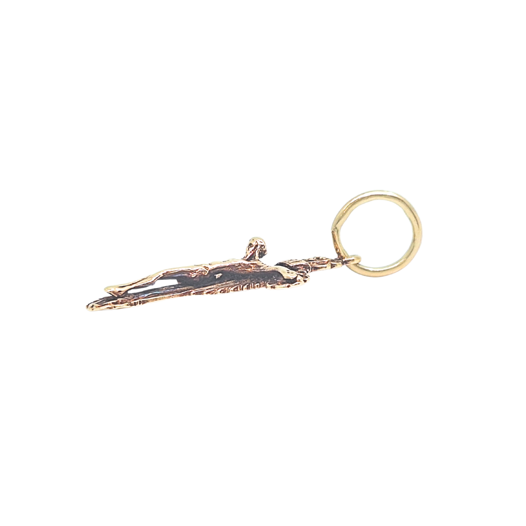 9ct Yellow Gold Crucifix Pendant
