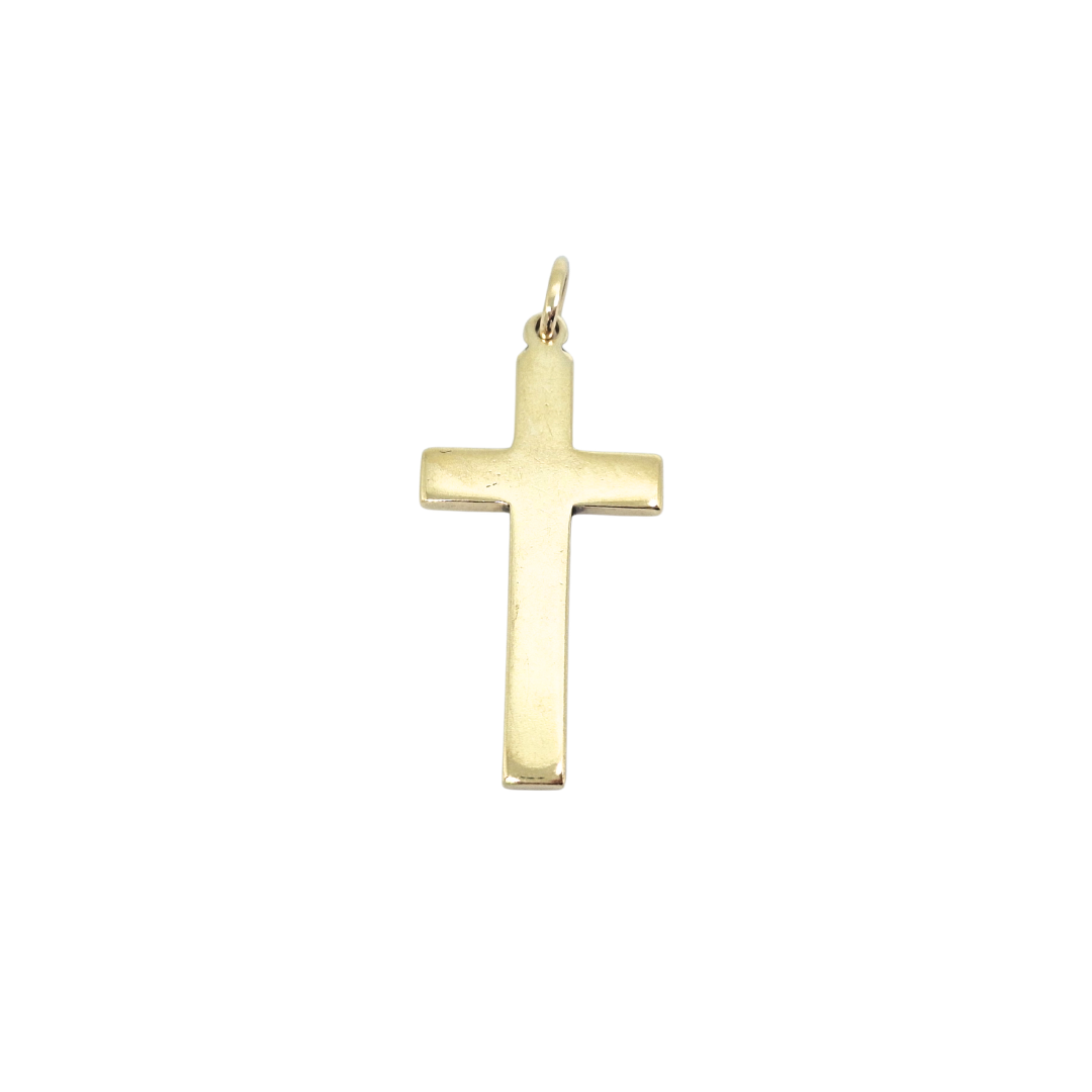 9ct Yellow Gold Cross