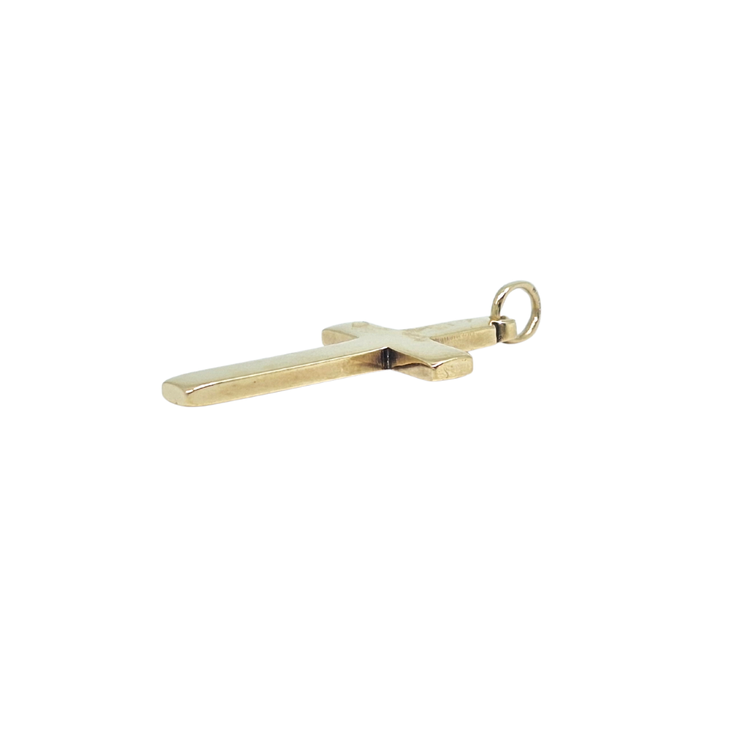 9ct Yellow Gold Cross