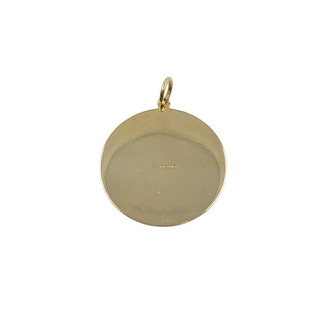 9ct Yellow Gold St Christopher Pendant