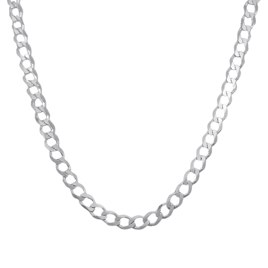 Sterling Silver Curb Chain 20"