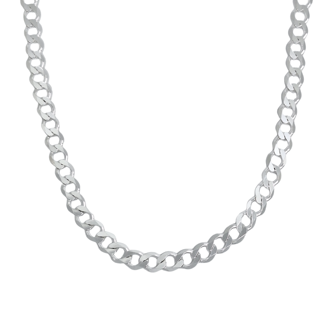 Sterling Silver Curb Chain 26"