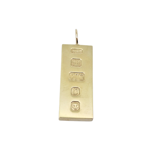 9ct Yellow Gold Ingot