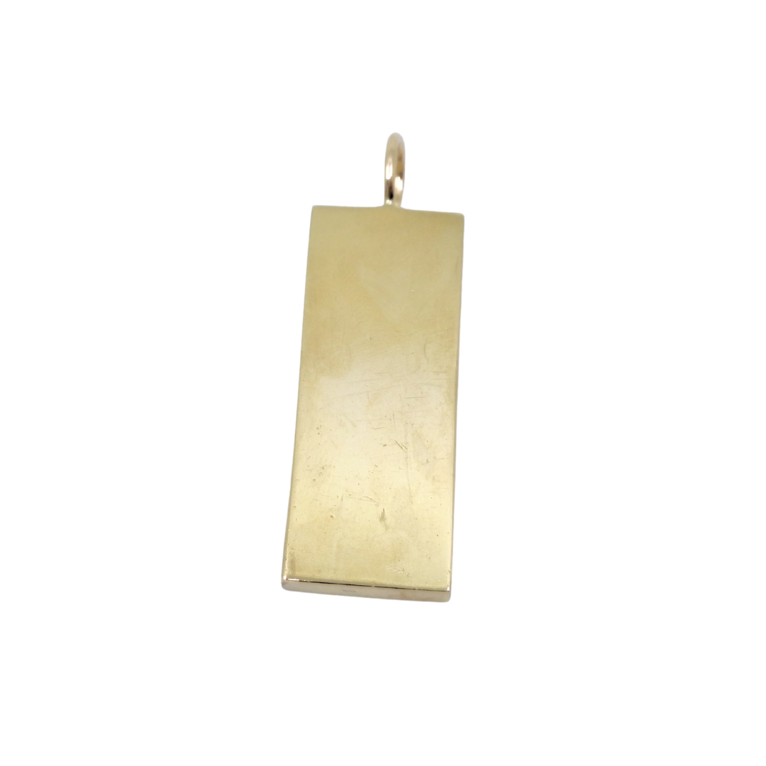 9ct Yellow Gold Ingot