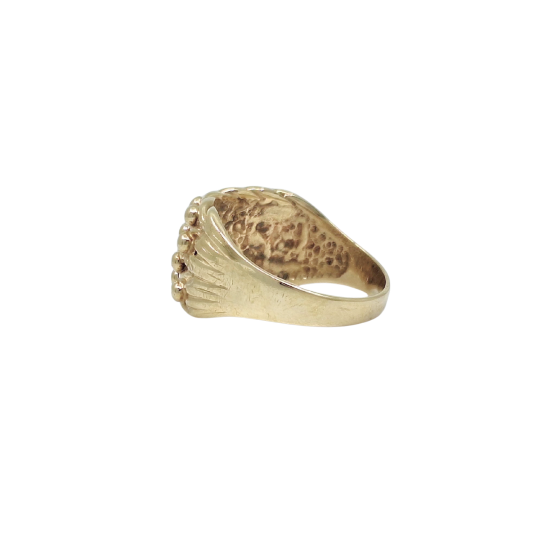 9ct Yellow Gold Keeper Ring
