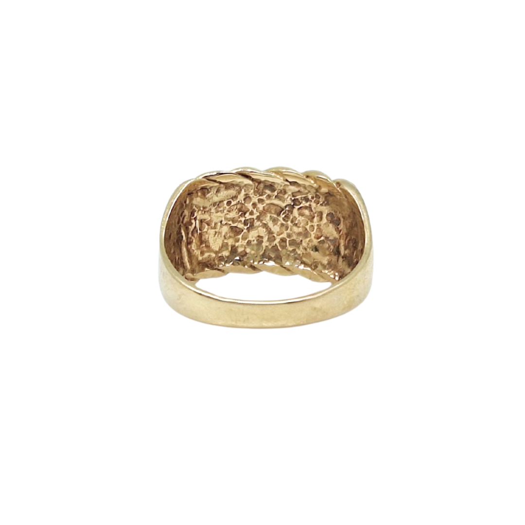 9ct Yellow Gold Keeper Ring