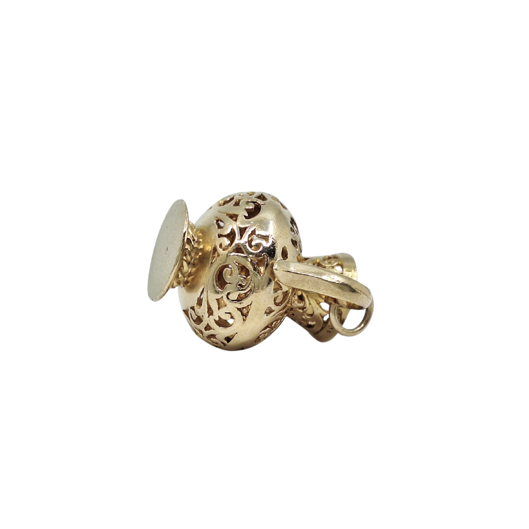 9ct Yellow Gold Vase Charm