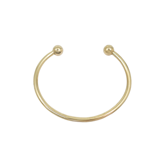 9ct Yellow Gold Torque Bangle
