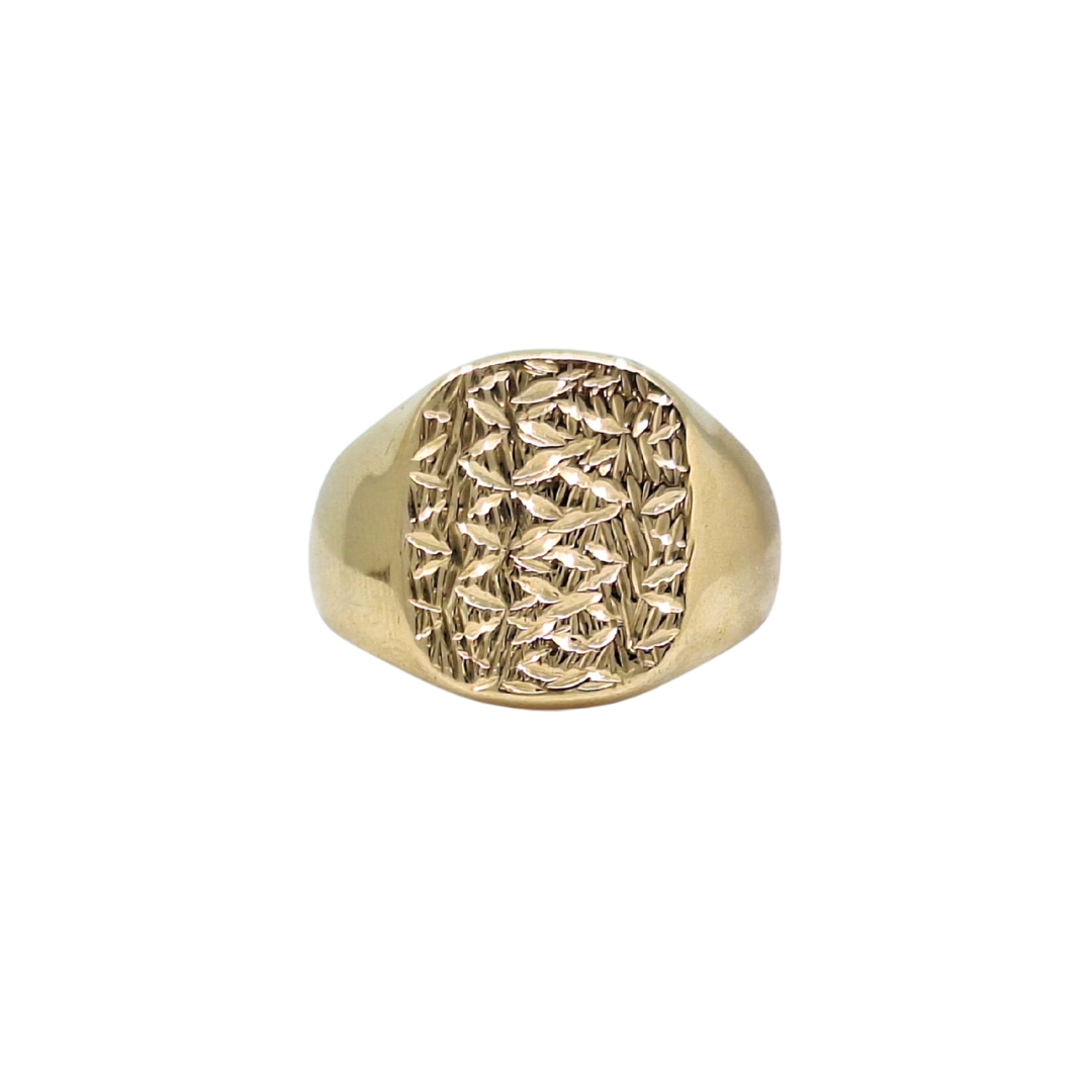 9ct Yellow Gold Signet Ring