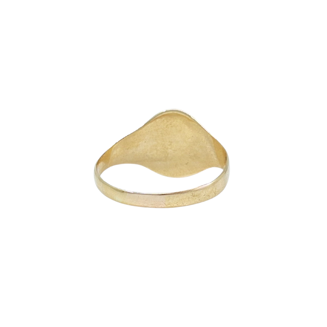 9ct Yellow Gold Signet Ring