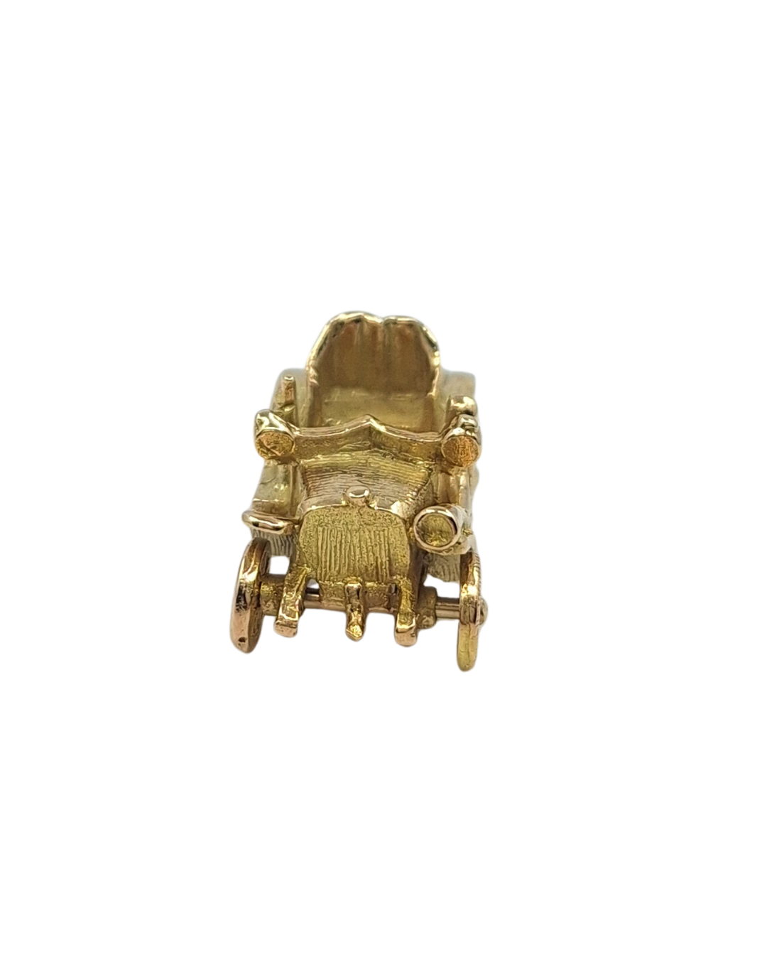 9ct Yellow Gold Classic Car Charm With Moving Wheels