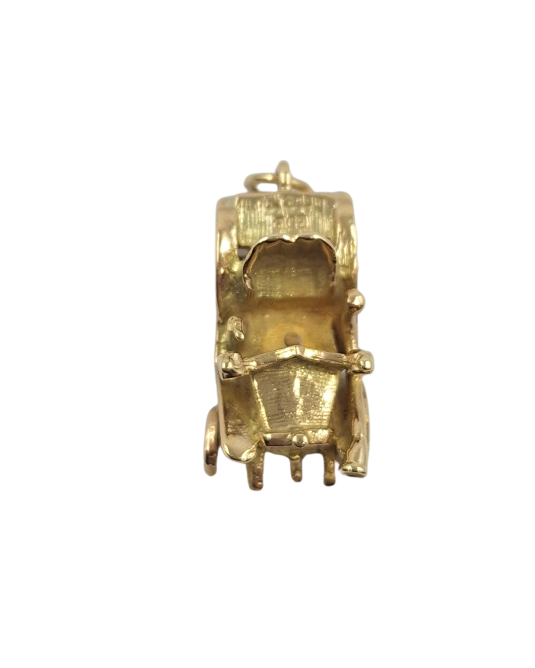 9ct Yellow Gold Classic Car Charm With Moving Wheels