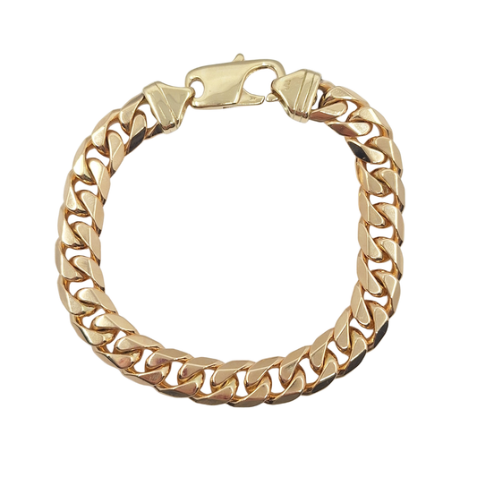 9ct Yellow Gold Curb Bracelet