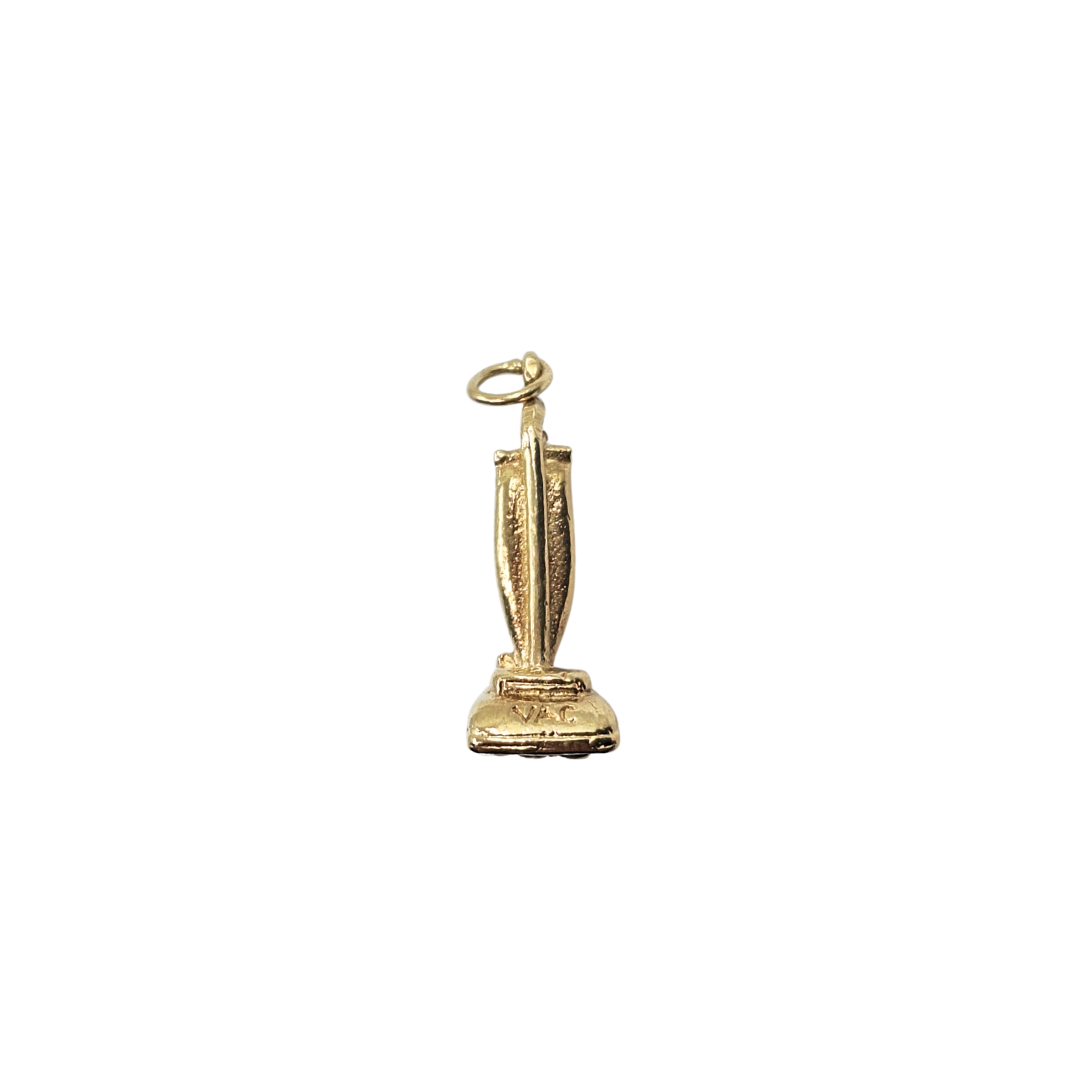 9ct Yellow Gold Vacuum Cleaner Charm