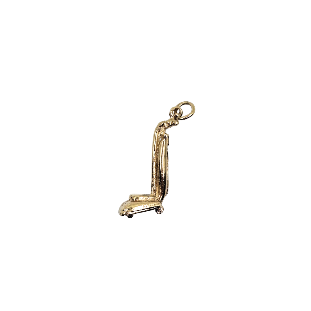 9ct Yellow Gold Vacuum Cleaner Charm