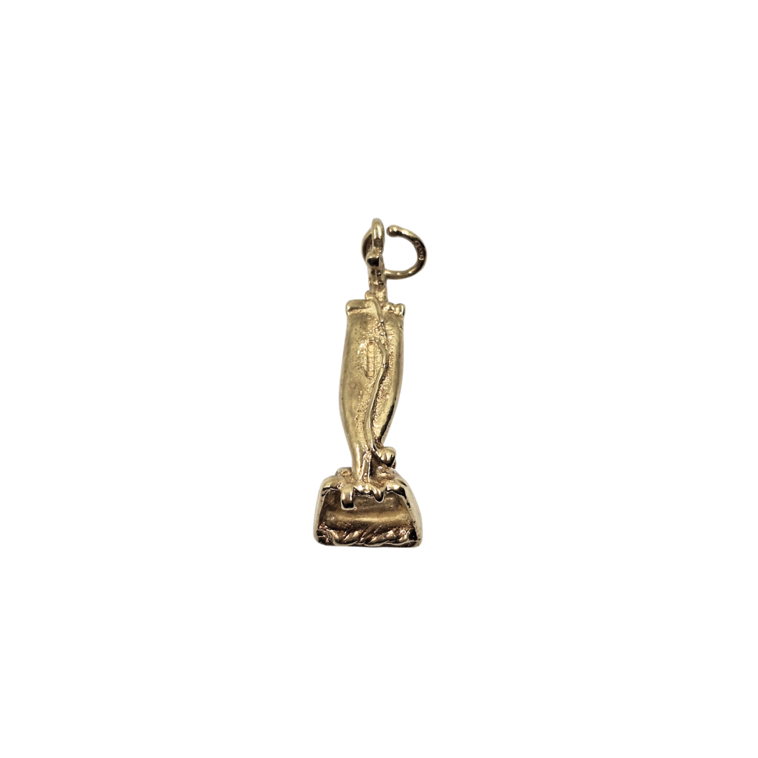 9ct Yellow Gold Vacuum Cleaner Charm