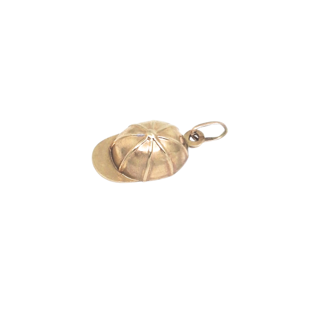 9ct Yellow Gold Jockey Hat Charm
