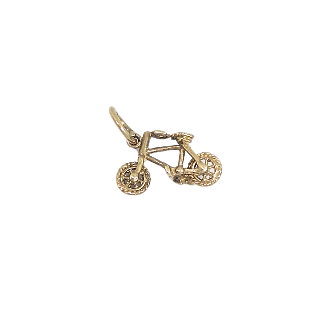 9ct Yellow Gold Bicycle Charm