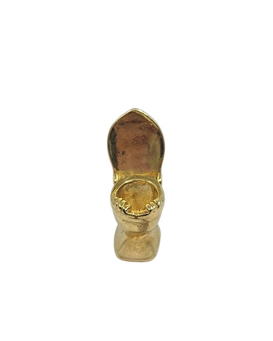 9ct Yellow Gold Toilet Charm