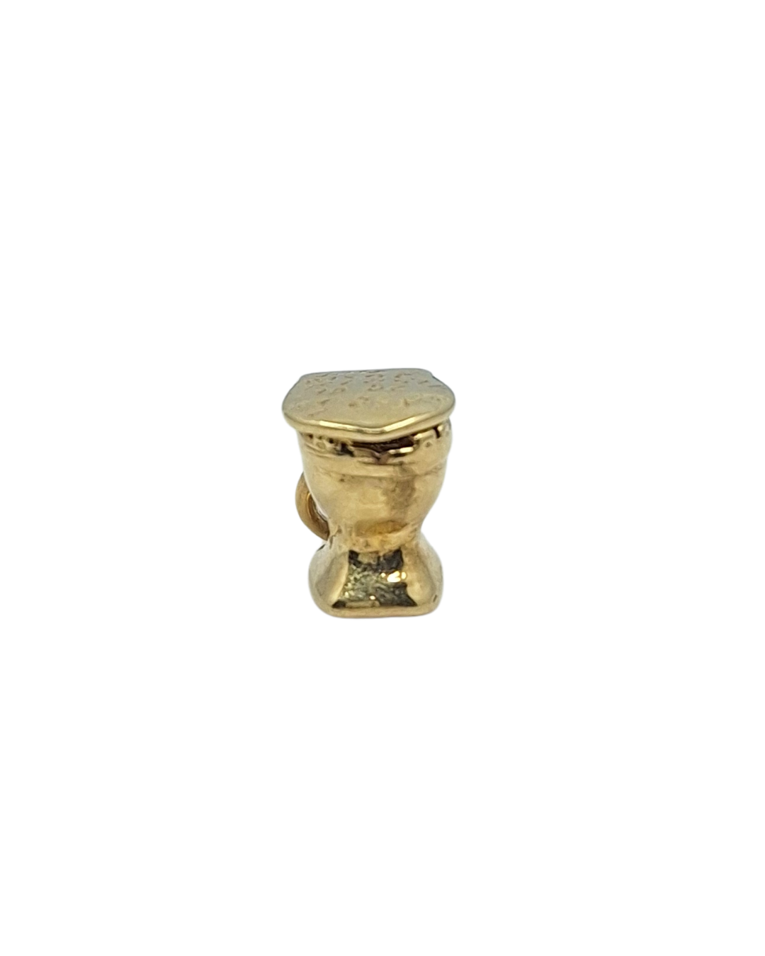 9ct Yellow Gold Toilet Charm