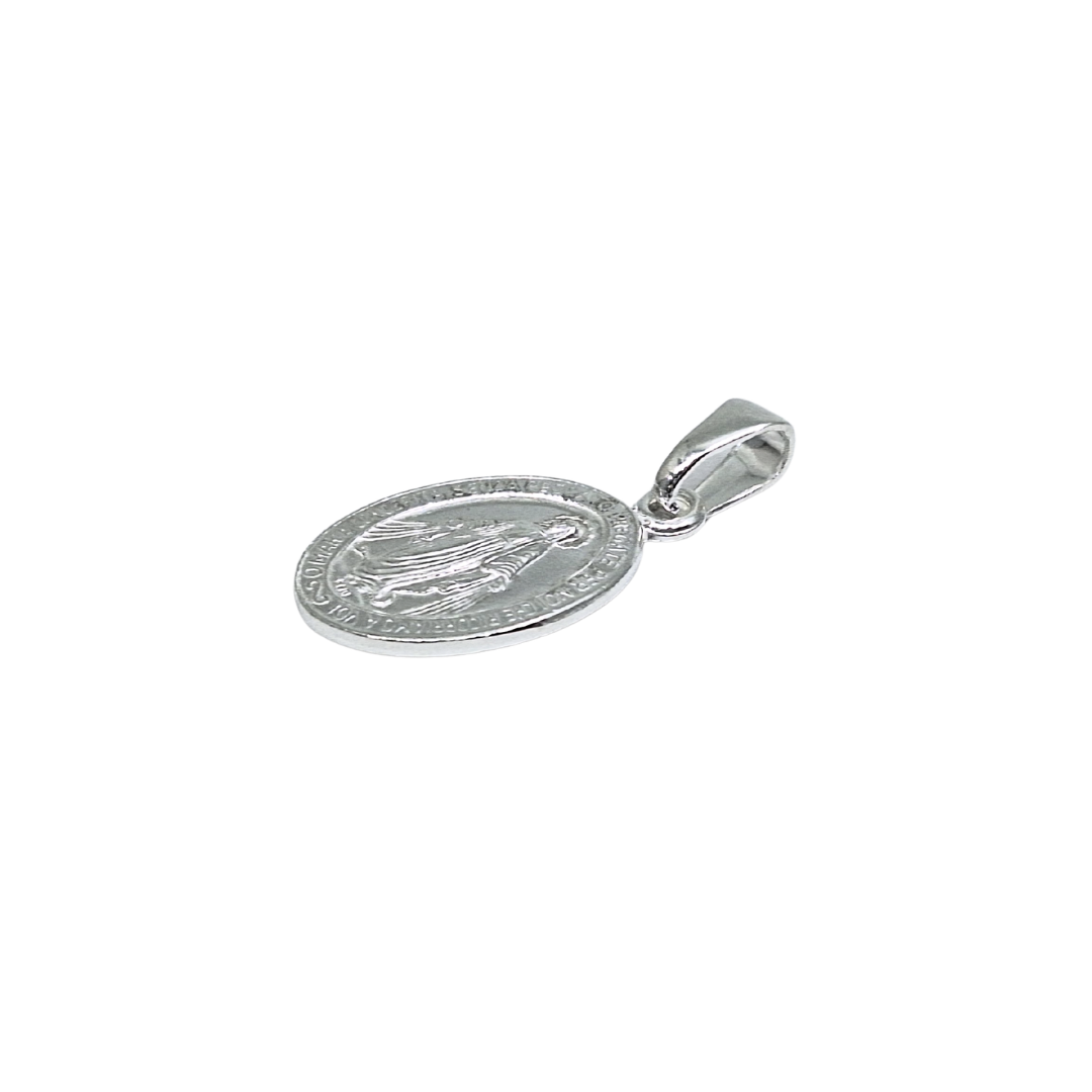 Silver Mary Pendant