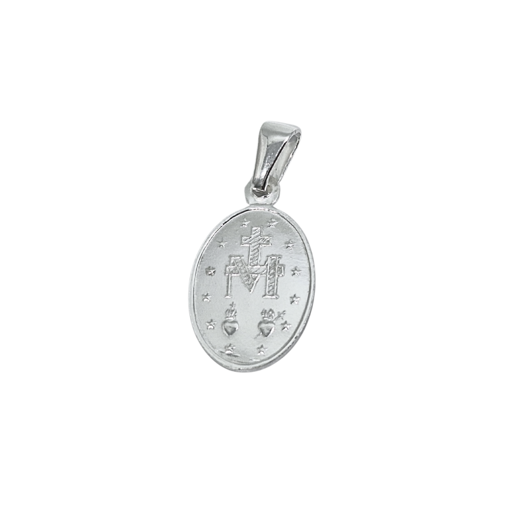 Silver Mary Pendant