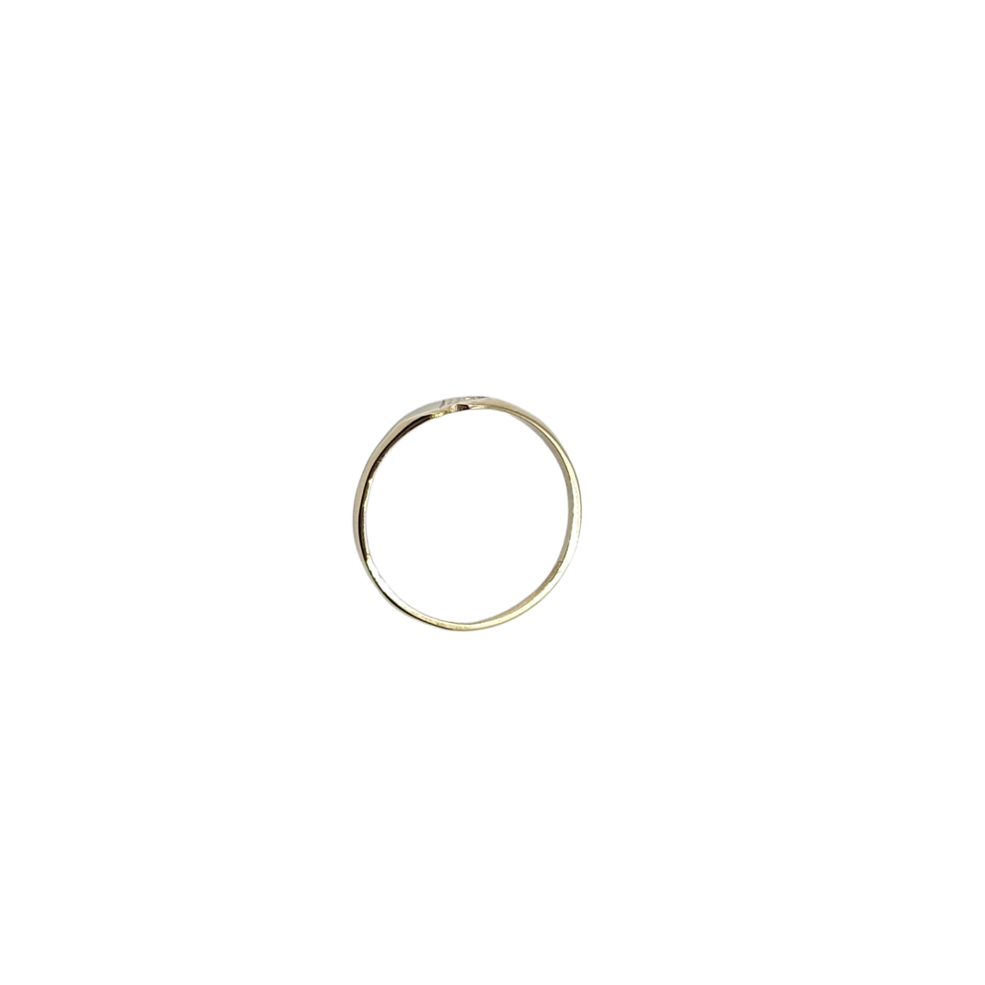 9ct Yellow Gold Childs Heart Signet Ring