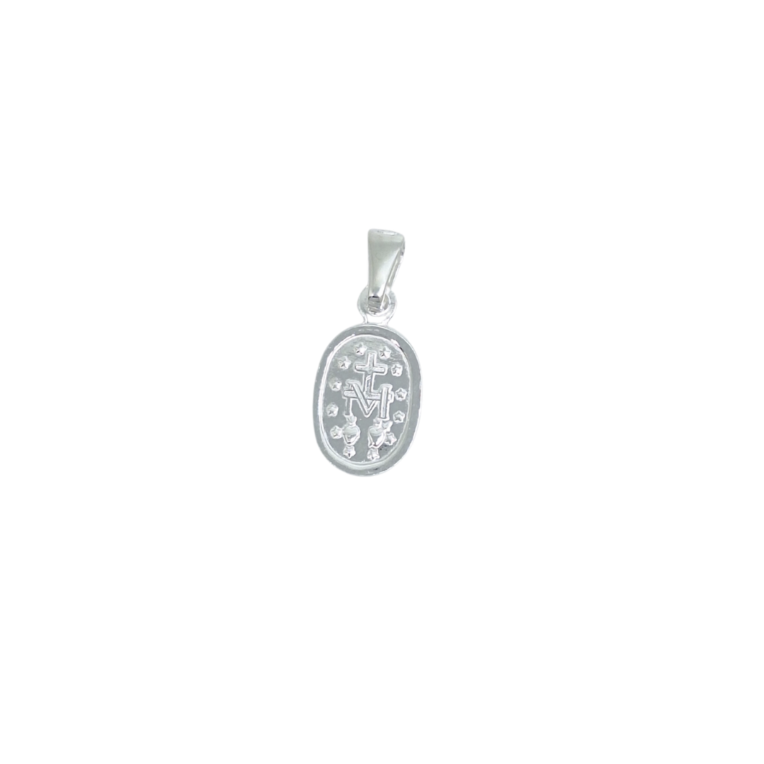 Silver Mary Pendant