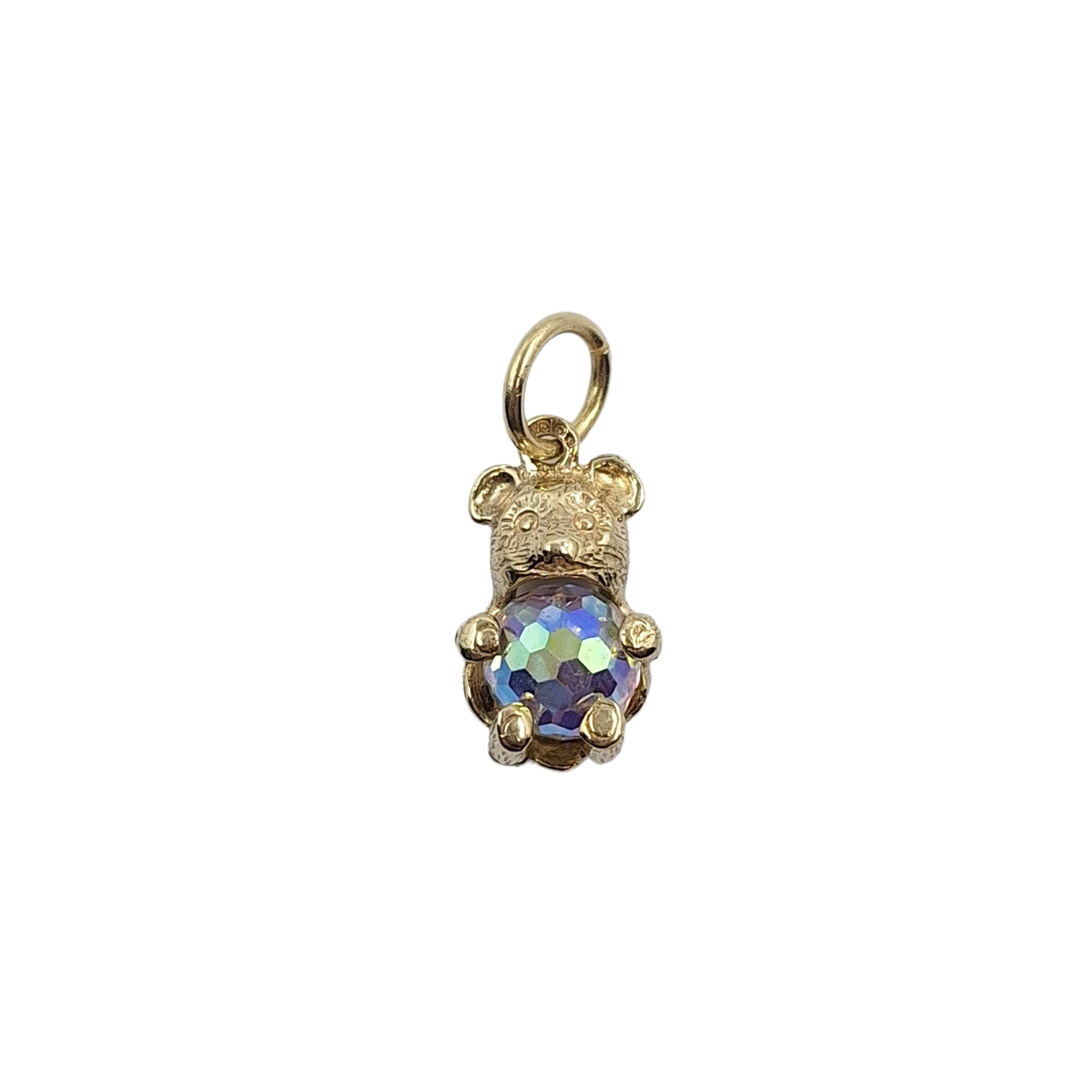 9ct Yellow Gold Teddy Bear Charm