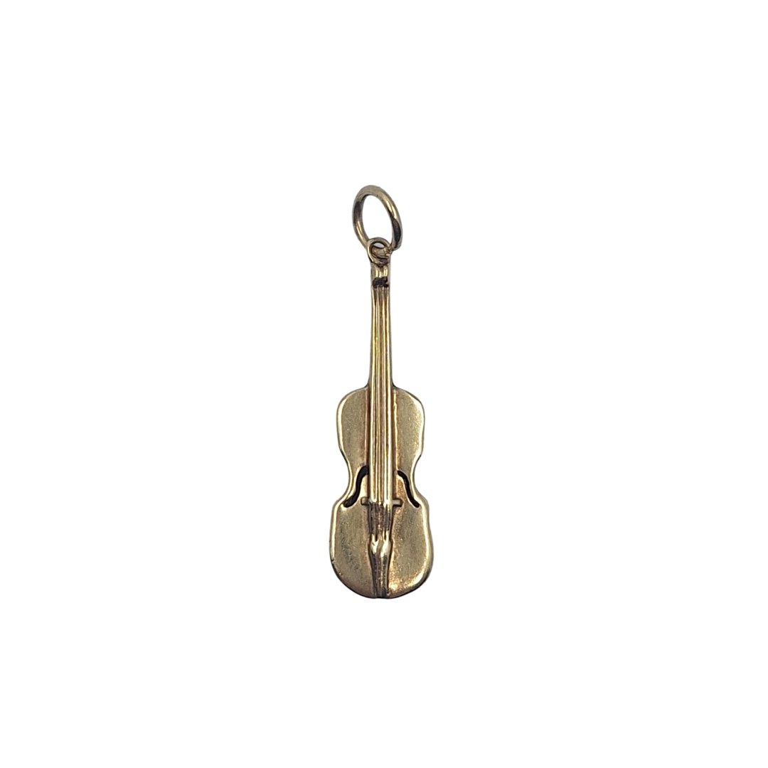 9ct Yellow Gold Violin Charm