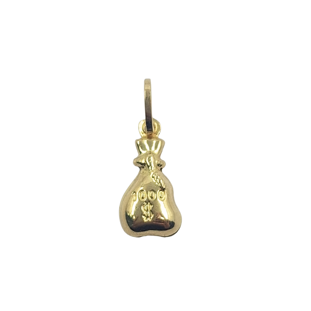 9ct Yellow Gold $1000 Money Bag Charm