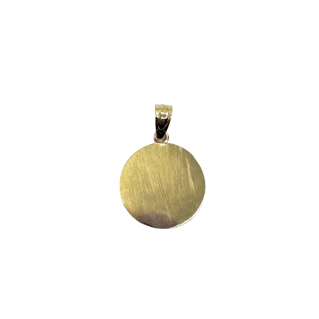 14ct Yellow Gold St George Pendant