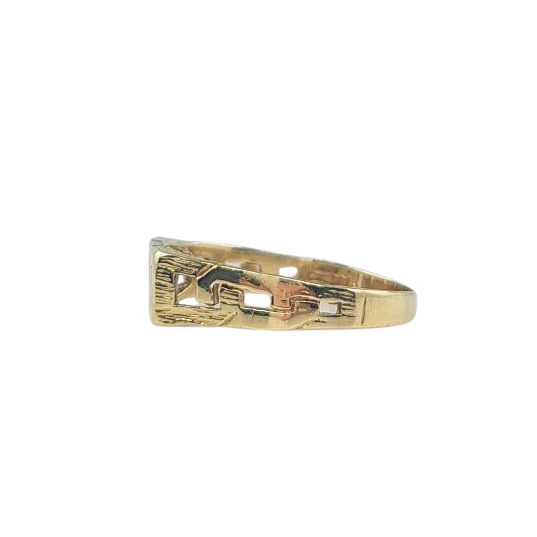 9ct Yellow Gold Dad Ring