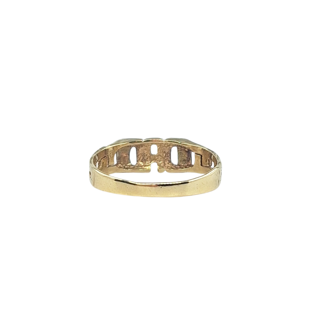9ct Yellow Gold Dad Ring