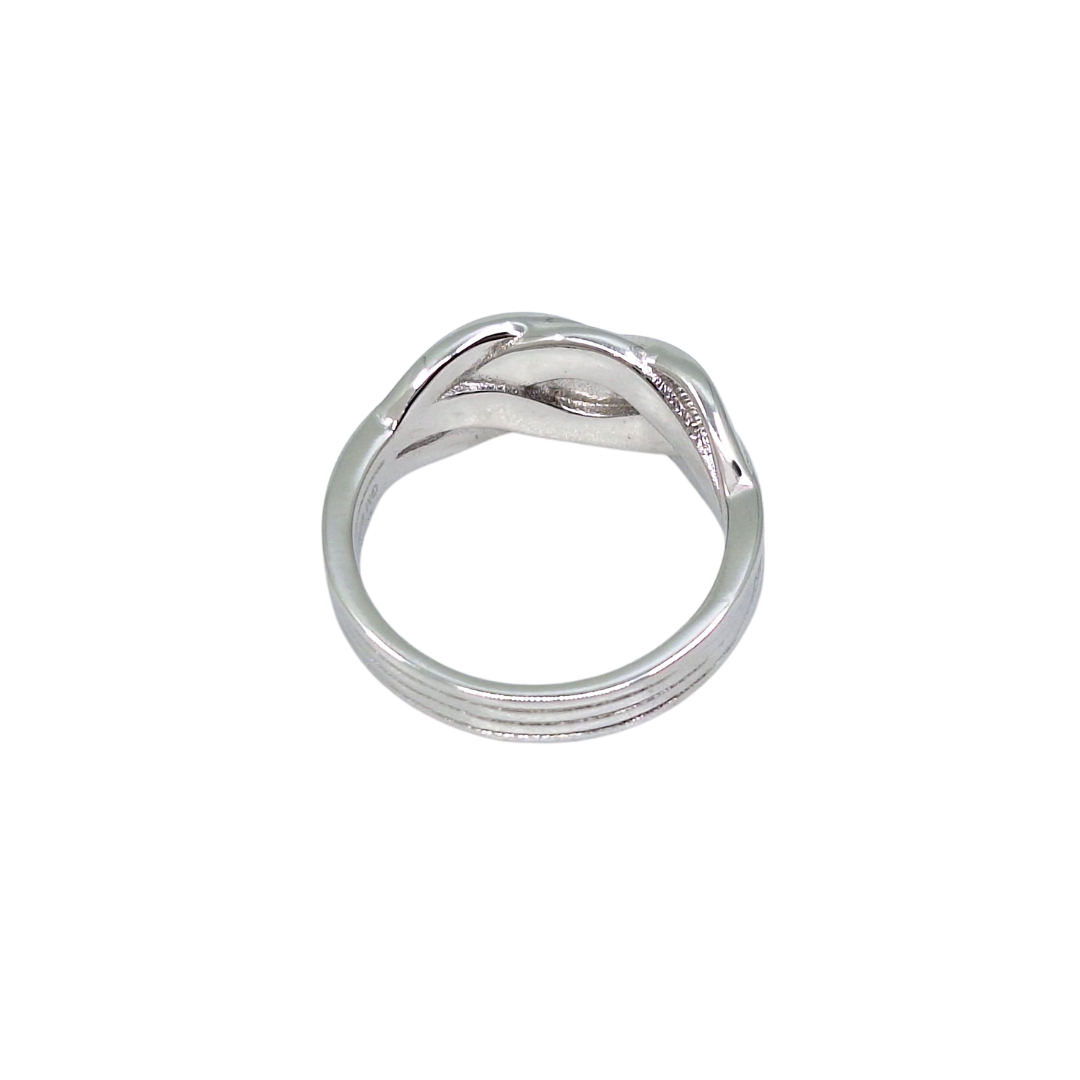 Sterling Silver Plait Ring