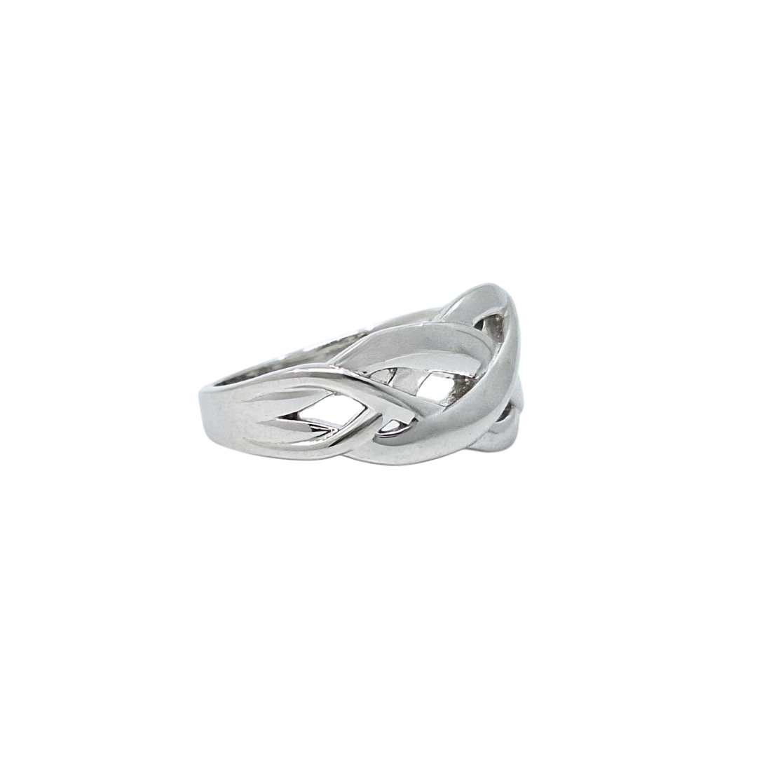 Sterling Silver Plait Ring
