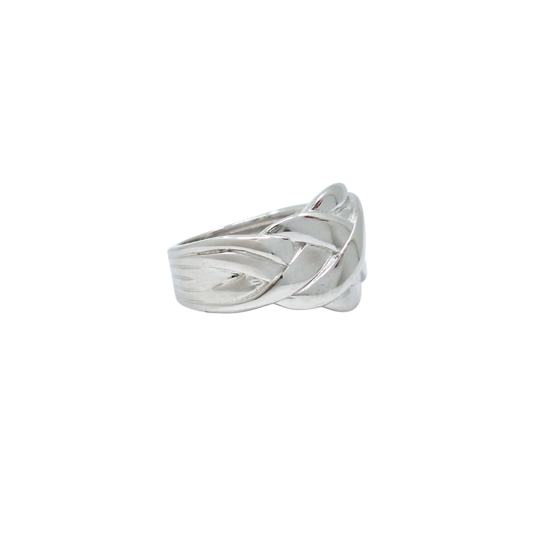 Sterling Silver Plait Ring