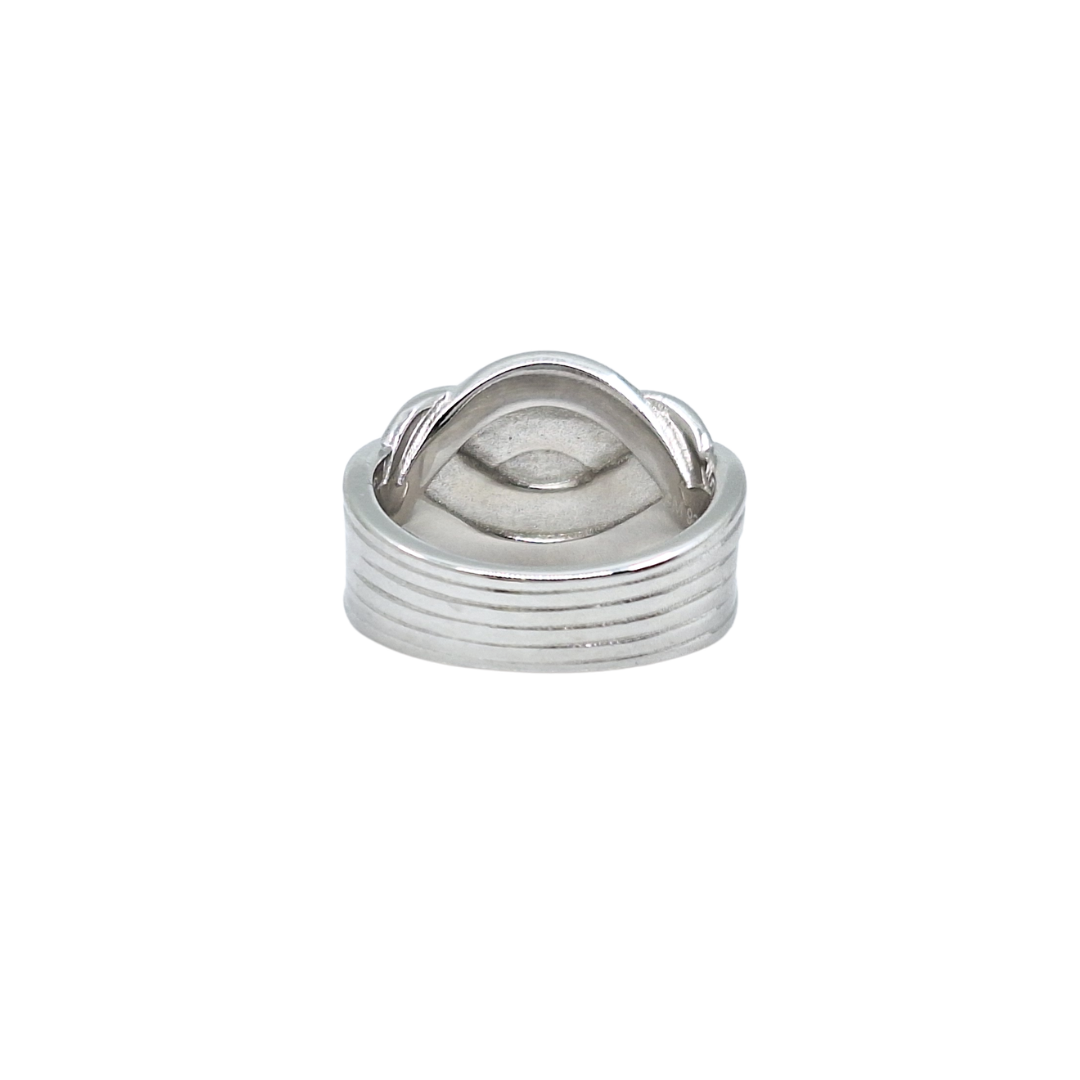 Sterling Silver Plait Ring